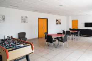 Réfectoire du logement social d'ALJEVO à Taverny